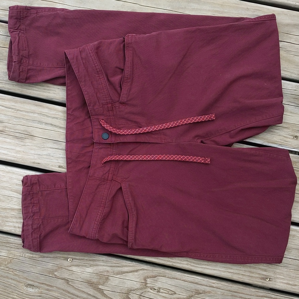 Red North Face Pants